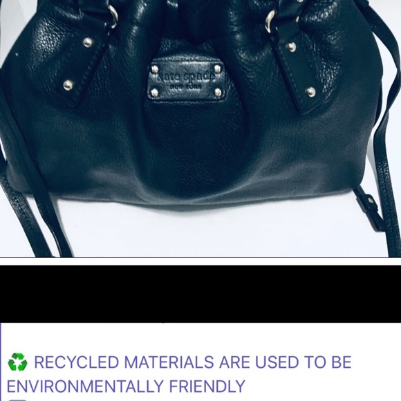 Kate Spade Darie Core Draw String Black Tote - Picture 8 of 8